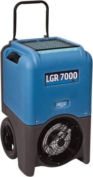 Dri-Eaz - 29 Gal Saturation Capacity, 8.3 Amp, Dehumidifier - 20" Wide x 33-1/2" High x 20" Deep, 29 Gal Volume Capacity - Apex Tool & Supply