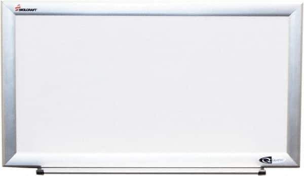 Ability One - 2" High x 22" Wide Dry Erase - Melamine, 26" Deep - Apex Tool & Supply