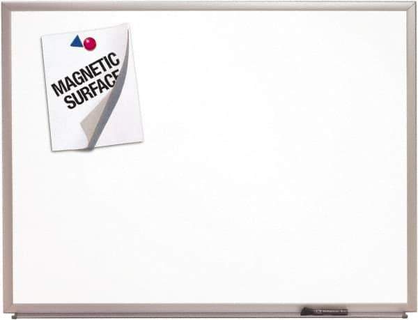 Ability One - 2" High x 53" Wide Erasable Melamine Marker Boards - Melamine, 77" Deep - Apex Tool & Supply