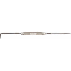 Starrett - Scribes Type: Straight/Bent Scriber Overall Length Range: 7" - 9.9" - Apex Tool & Supply