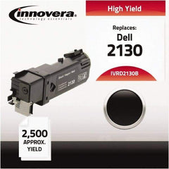 innovera - Black Toner Cartridge - Use with Dell 2130CN, 2135CN - Apex Tool & Supply