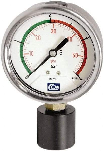 CEJN - Blow Gun OSHA Compliancy Gauge - Thread - Apex Tool & Supply