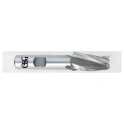 3/32 x 3/8 x 1 x 2-7/8 3 Fl HSS-CO Tapered Center Cutting End Mill - Bright - Apex Tool & Supply
