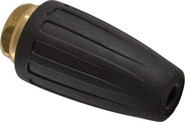Value Collection - 3,700 psi Rotating, Turbo Pressure Washer Nozzle - 1.4mm Orifice Diam, 1/4" Thread - Apex Tool & Supply