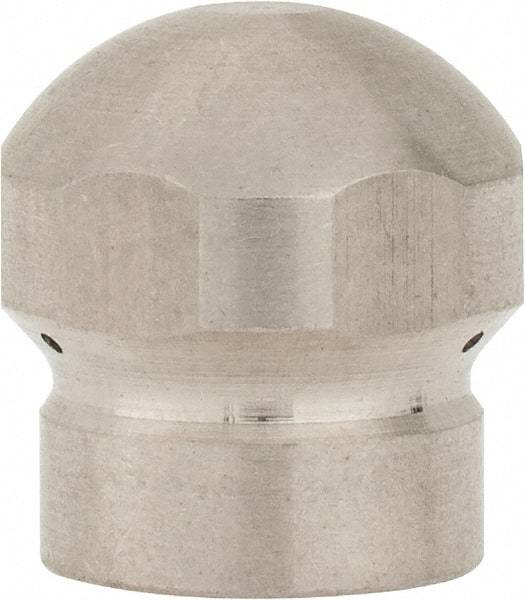 Value Collection - 4,200 psi Fixed, Sewer Pressure Washer Nozzle - 4.5mm Orifice Diam, 1/8" Thread - Apex Tool & Supply