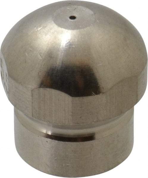 Value Collection - 4,200 psi Fixed, Sewer Pressure Washer Nozzle - 5.5mm Orifice Diam, 1/8" Thread - Apex Tool & Supply