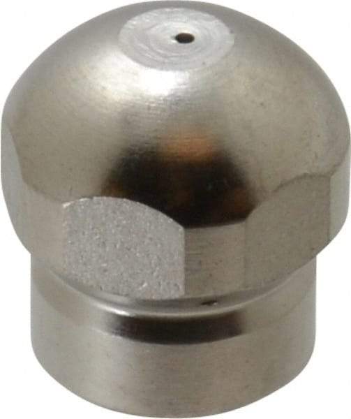 Value Collection - 3,000 psi Rotating, Sewer Pressure Washer Nozzle - 5.5mm Orifice Diam, 1/8" Thread - Apex Tool & Supply