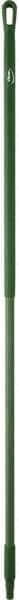 Vikan - 59 x 1-1/4" Fiberglass Squeegee Handle - European Threaded Connection, Green - Apex Tool & Supply