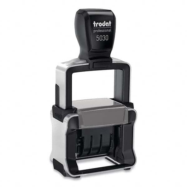 Trodat - Pre-inked Custom Stamps Type: Custom Stamp - Dater Message: Date - Apex Tool & Supply