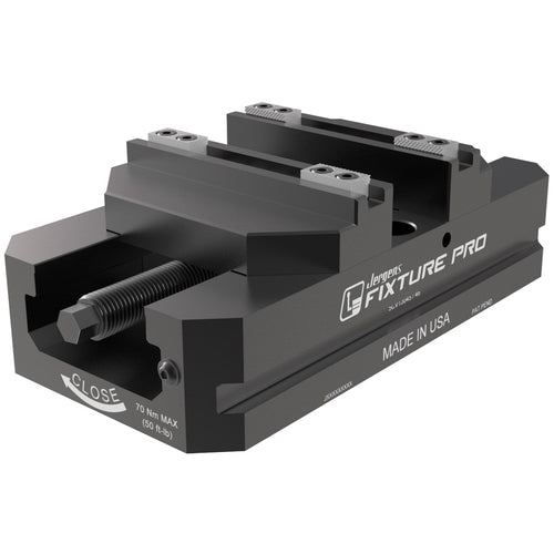 130 mm Jaw Width × 12-240 mm Jaw Opening Capacity, Fixture-Pro 130mm Self-Centering Vise