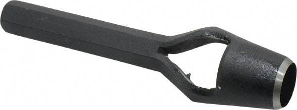 Value Collection - 23/32" Arch Punch - 4-7/8" OAL, Steel - Apex Tool & Supply