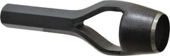 Value Collection - 1" Arch Punch - 5-1/4" OAL, Steel - Apex Tool & Supply
