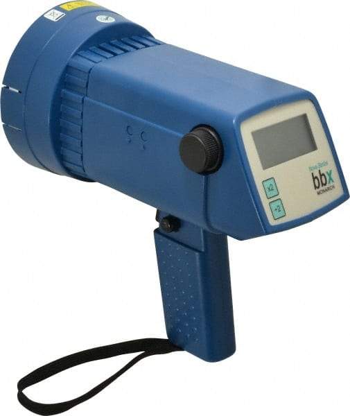 Made in USA - 9 Inch Long x 3.6614 Inch Wide, Stroboscope - 3.5433 Inch Meter Thickness, 30 to 10,000 Flash per Minute - Apex Tool & Supply