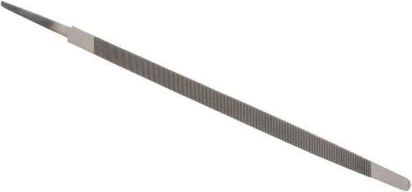 Value Collection - 7" Long, Taper American-Pattern File - Single Cut, Tang - Apex Tool & Supply