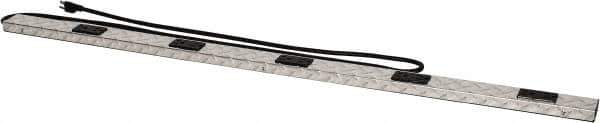 Wiremold - 10 Outlets, 125 Volts, 15 Amps, 6' Cord, Power Outlet Strip - 5-15P NEMA Configuration, 48" Strip - Apex Tool & Supply