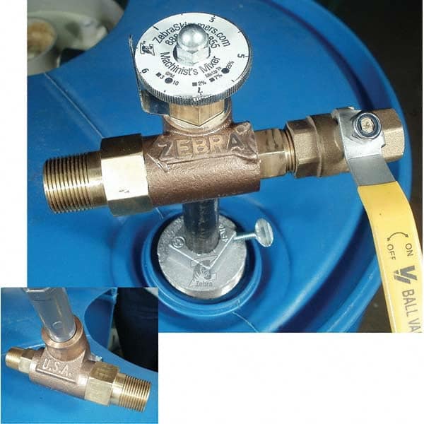 Zebra Skimmers - 10 GPM Coolant Mixer/Proportioner - Apex Tool & Supply