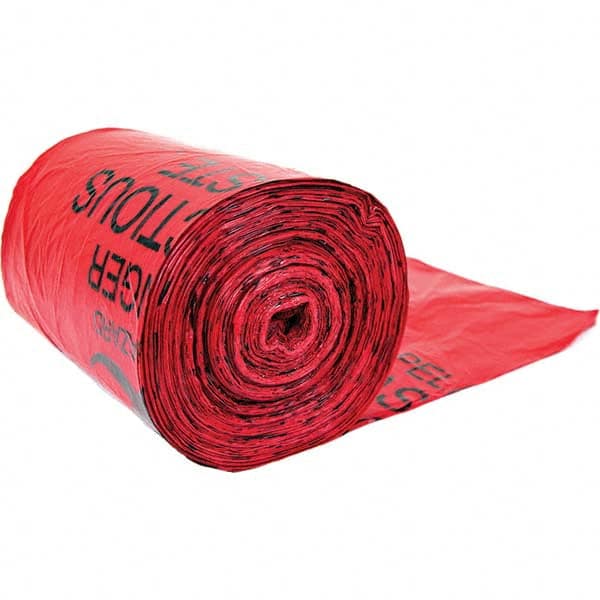 Justrite - Hazardous Waste Bags Type: Hazardous Waste Bag Capacity (Gal.): 10 - Apex Tool & Supply
