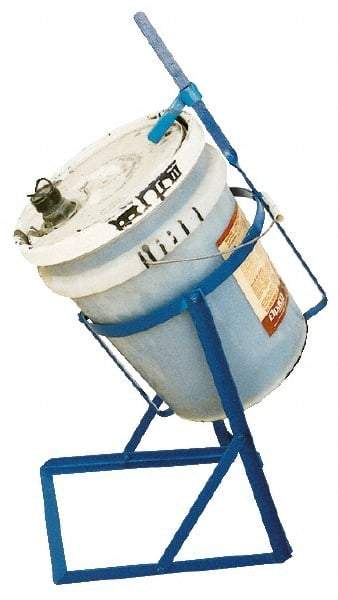 Vestil - 100 Lb Load Capacity, 5 Gal Pail Tipper - 14-5/8" Wide x 32-3/16" High - Apex Tool & Supply