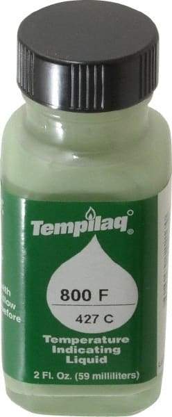 Tempil - 800°F Temp Indicating Liquid - 2 Ounce Container, 427°C - Apex Tool & Supply