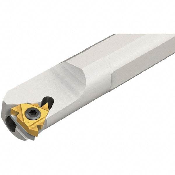 Iscar - Internal Thread, Right Hand Cut, 5/8" Shank Width x 5/8" Shank Height Indexable Threading Toolholder - 5" OAL, SI Toolholder, Series IscarThread - Apex Tool & Supply