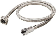 B&K Mueller - 3/8" Compression Inlet, 7/8" Ballcock Outlet, Stainless Steel Toilet Connector - Use with Toilets - Apex Tool & Supply
