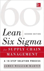 McGraw-Hill - LEAN SIX SIGMA FOR SUPPLY CHAIN MANAGEMENT Handbook, 2nd Edition - by James Martin, McGraw-Hill, 2014 - Apex Tool & Supply