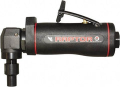 Universal Tool - Angle Handle, Angle Air Die Grinder - 18,000 RPM, Dual Capable Exhaust, 3.5 CFM, 0.4 hp, 90 psi - Apex Tool & Supply