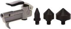 Value Collection - 4 Piece Aluminum Body Air Gun Kit - 1/4 NPT Inlet, 150 Max psi, Aluminum Hose - Apex Tool & Supply