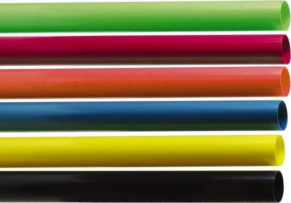 Parker - 5/16" ID x 3/8" OD, 0.031" Wall Thickness, 25' Long, PTFE Tube - Red, 80 Max psi, -100 to 500°F - Apex Tool & Supply