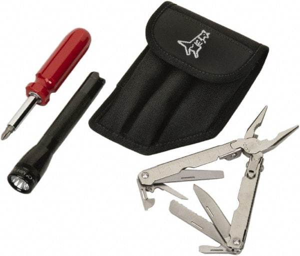 Ability One - 12 Piece, Multi-Tool Set - 4-1/2" OAL - Apex Tool & Supply