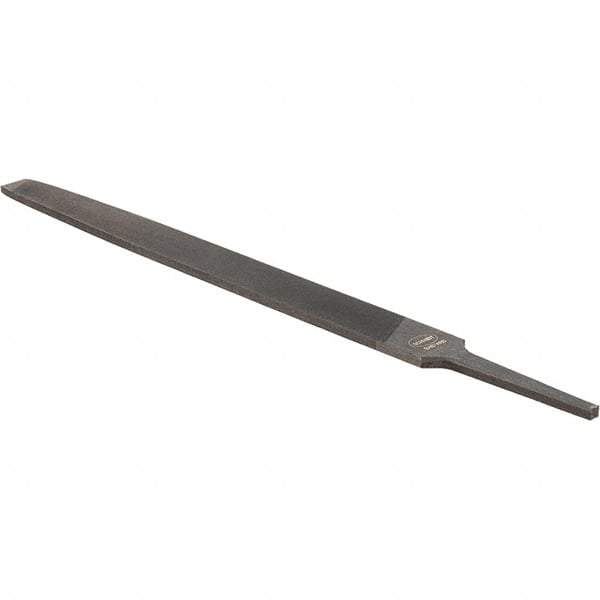 Value Collection - 8" Long, Bastard Cut, Mill American-Pattern File - Single Cut, 9/64" Overall Thickness - Apex Tool & Supply