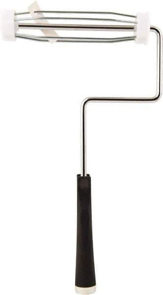 Wooster Brush - 4" Wide x 12-1/2" Long Roller Frame - Metal Frame, Plastic Handle - Apex Tool & Supply