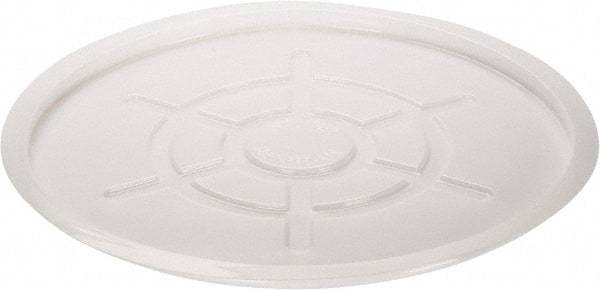 Vestil - Round Polyethylene Closed Head Drum Cover for 55 Gallon Container - 25" Wide - Apex Tool & Supply