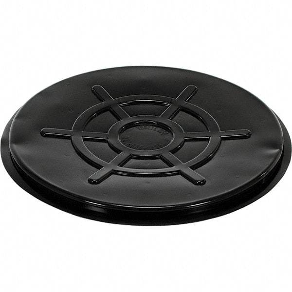 Vestil - Round Polyethylene Closed Head Drum Cover for 55 Gallon Container - 25" Wide - Apex Tool & Supply