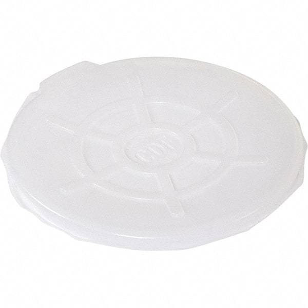 Vestil - Round Polyethylene Open Head Drum Cover for 55 Gallon Container - 25" Wide - Apex Tool & Supply
