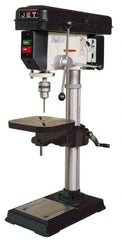 Jet - 15" Swing, Step Pulley Drill Press - 16 Speed, 3/4 hp, Single Phase - Apex Tool & Supply