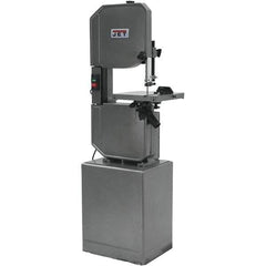 Jet - 13-1/2 Inch Throat Capacity, Step Pulley Vertical Bandsaw - 3300 (Wood), 39, 57, 78, 107, 142, 196, 278 (Metal) SFPM, 1 HP, Single Phase - Apex Tool & Supply