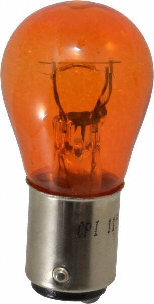 Value Collection - 12 Volt, Park & Signal Automotive Miniature Lamp - 26.88/8.26 Watt, Amber - Apex Tool & Supply