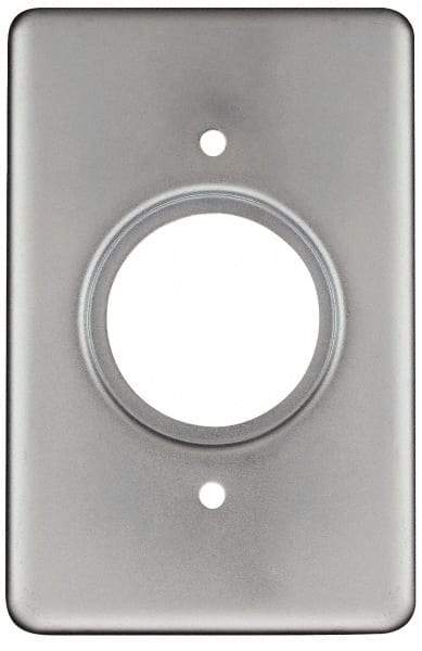 Thomas & Betts - Electrical Outlet Box Steel Device Cover - Includes Gasket - Apex Tool & Supply
