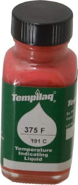 Tempil - 375°F Temp Indicating Liquid - 2 Ounce Container, 191°C - Apex Tool & Supply