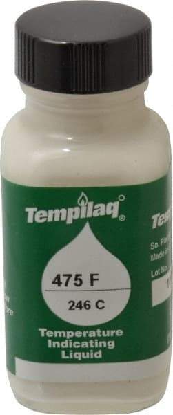 Tempil - 475°F Temp Indicating Liquid - 2 Ounce Container, 246°C - Apex Tool & Supply