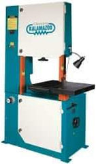 Clausing - 28 Inch Throat Capacity, Variable Speed Pulley Vertical Bandsaw - 50 to 5200 SFPM, 3 HP, Three Phase - Apex Tool & Supply