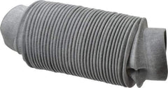 Made in USA - 24 Inch Long, 0.04 Inch Thick, Nylon Airtight Molded Bellows - 2-1/2 Inch Inside Diameter - Apex Tool & Supply