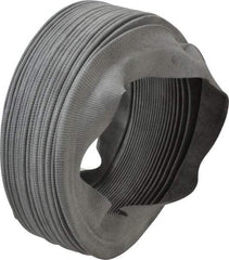 Made in USA - 24 Inch Long, 0.04 Inch Thick, Nylon Airtight Molded Bellows - 8 Inch Inside Diameter - Apex Tool & Supply
