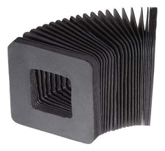 Made in USA - Aluminum Bellows Mounting Flange - 5 x 5 Inch Inside Square - Apex Tool & Supply