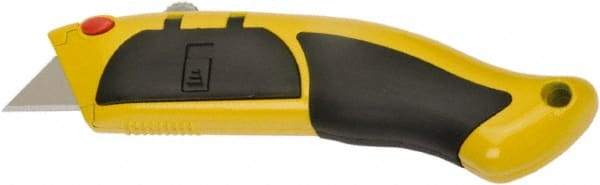 Ability One - Snap Utility Knife - 7" Steel Blade, Yellow Steel Handle - Apex Tool & Supply