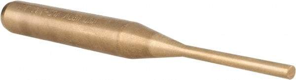 Ampco - 5/32" Pin Punch - 5" OAL, Aluminum Bronze - Apex Tool & Supply