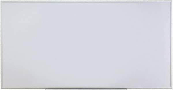 UNIVERSAL - 48" High x 96" Wide Erasable Melamine Marker Boards - Anodized Aluminum, 0.6" Deep, Includes Mounting Kit - Apex Tool & Supply