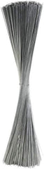 ADVANTUS - 12" Long Gray Galvanized Steel Wire Tag Fastener - 0.7" Max Bundle Diam - Apex Tool & Supply