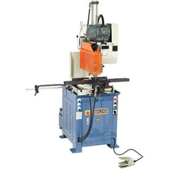 Baileigh - 4 Cutting Speeds, 17" Blade Diam, Cold Saw - 35 & 120 RPM Blade Speed, Floor Machine, 3 Phase, Compatible with Ferrous Material - Apex Tool & Supply